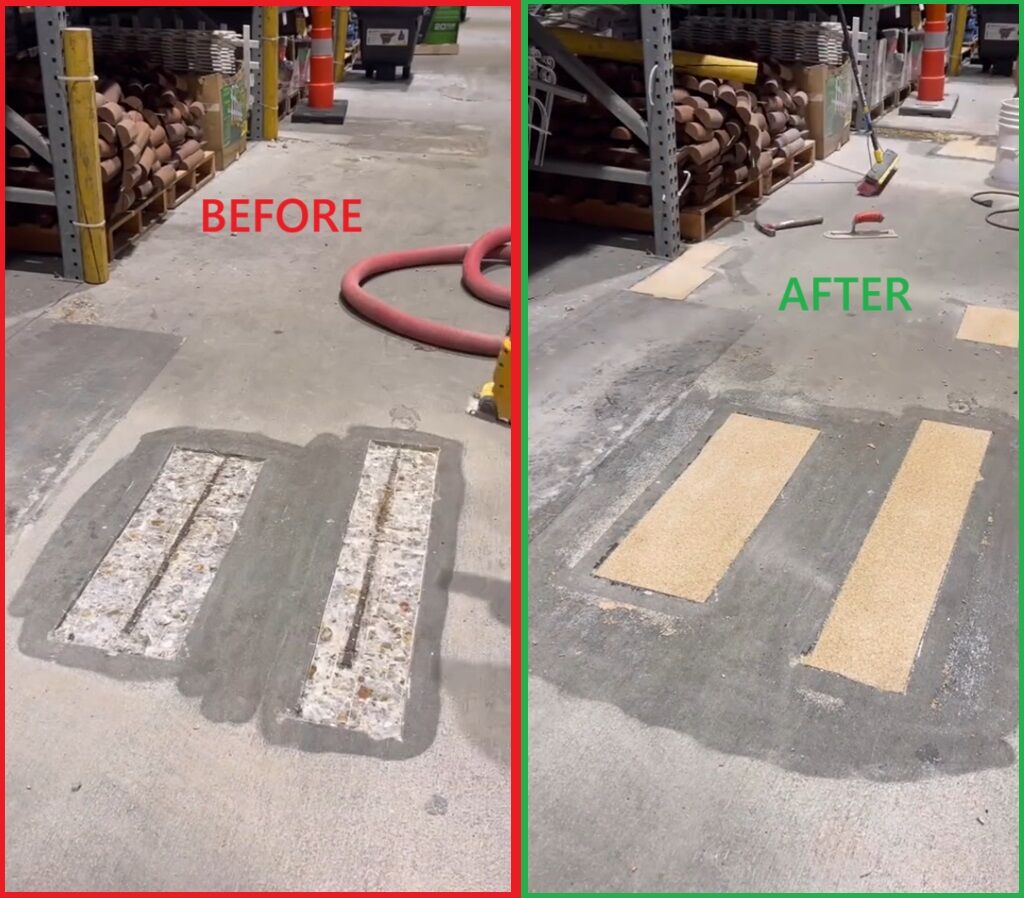 Concrete Cancer Repairs - Concrete Spalling Repairs - Before & After - 9