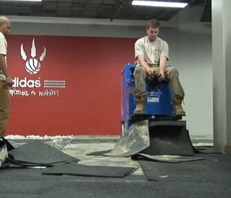 Carpet Removal Sydney - Rubber Floor Tile Removal - Service Box