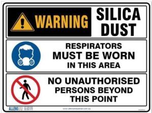 Silica Dust Warning Concrete Grinding Sydney