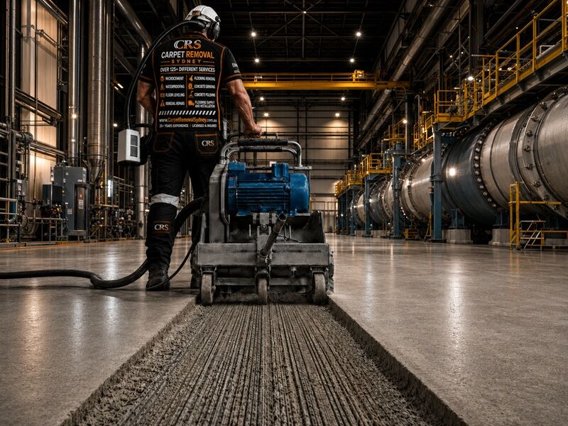 Home 106 Concrete Scarifier Service In Sydney - Service Box - Carpet Removal Sydney