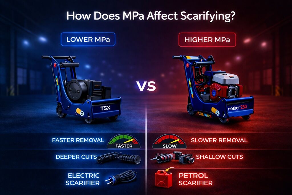 How MPa Affects Scarifying - Carpet Removal Sydney