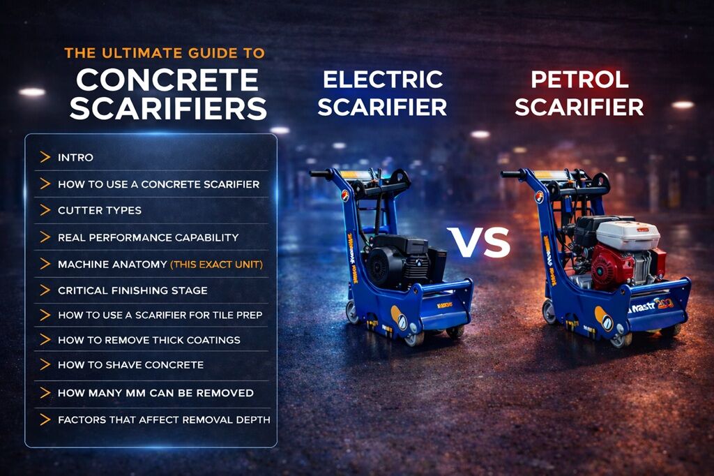 The Ultimate Guide To Concrete Scarifiers - By Carpet Removal Sydney