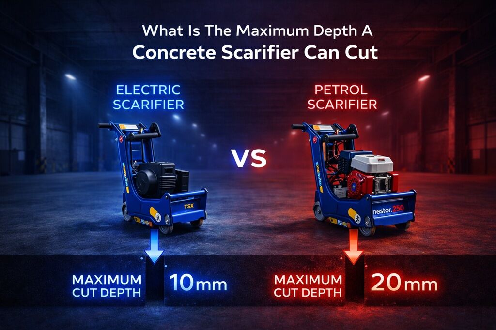 What Is The Maximum Depth A Concrete Scarifier Can Cut - Carpet Removal Sydney