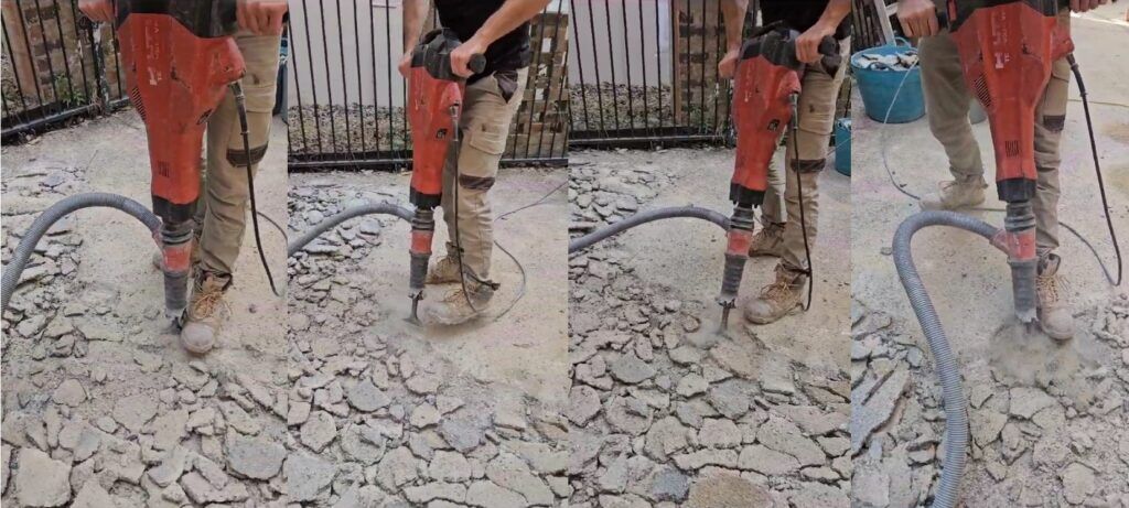 Pebblecrete Removal Sydney - 3