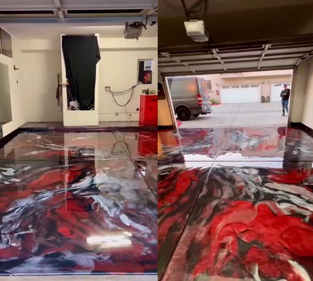 Metallic Epoxy Floor Garage Coatings Sydney - 10