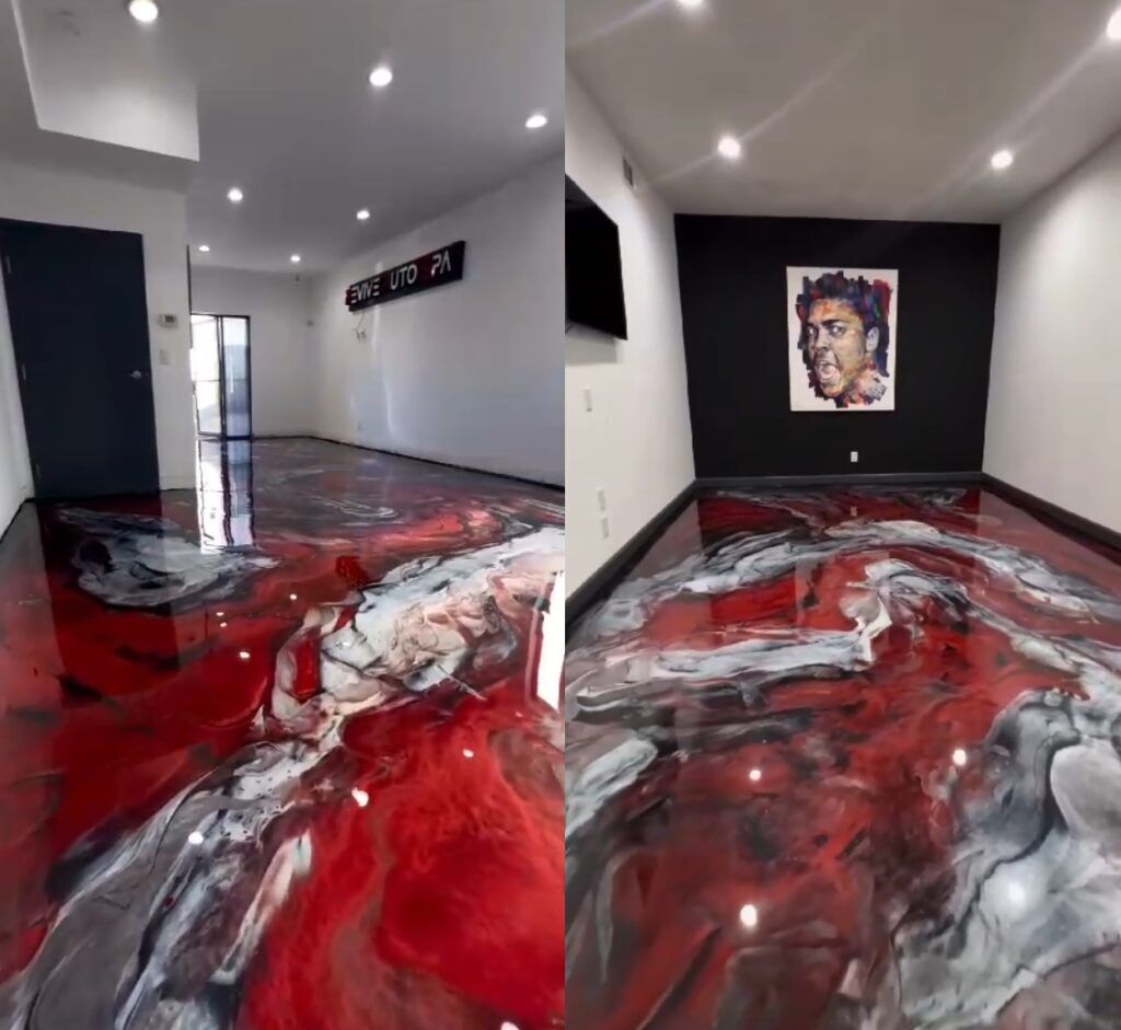 Metallic Epoxy Floor Garage Coatings Sydney