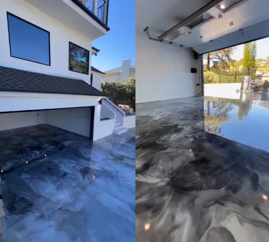 Metallic Epoxy Floor Garage Coatings Sydney - 35
