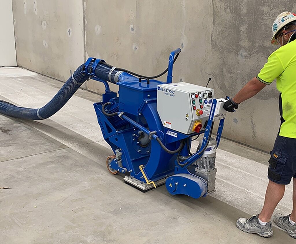 Shot Blasting Concrete - Concrete Shot Blasting 3