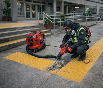 What Is The Difference Between Active Planetary and Passive Planetary Concrete Grinders? 44 Tactile Pad Removal Sydney - Service Box