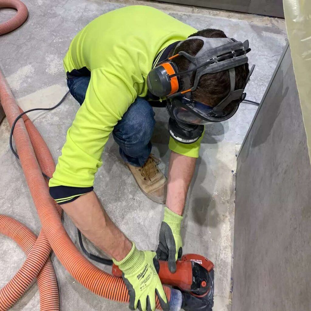 Hand Grinding 2 Concrete Grinding Sydney - Hand Grinding Concrete