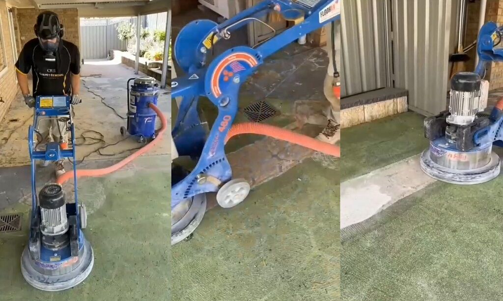 Concrete Grinding Sydney - AstroTurf Glue Removal