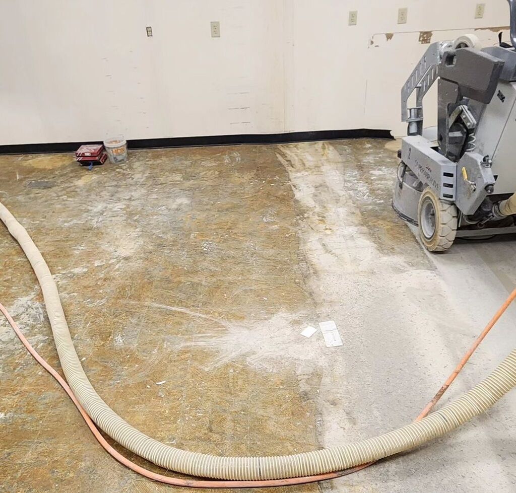 Rubber Flooring Removal 11 Concrete Grinding Sydney - Glue Removal From Concrete