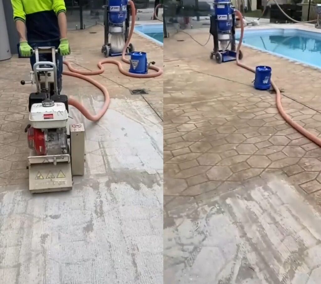 Stamped Concrete Removal Sydney