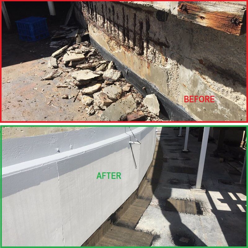 Concrete Cancer Repairs Sydney - Before and After - 3