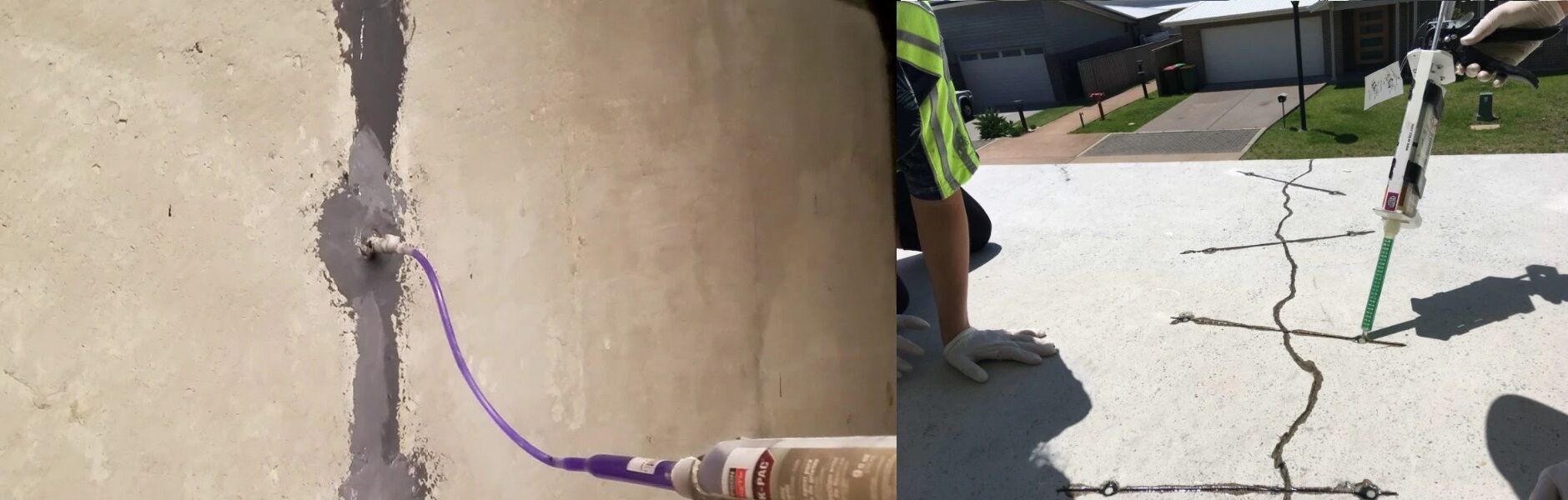 Can A Floor Be Polished If My Concrete Slab Has Chips, Holes, or Cracks? 2 Concrete Crack Repair Sydney