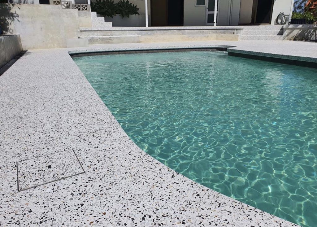 Honed Concrete Finish