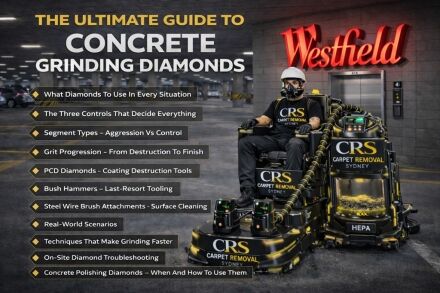 Blog 137 The Ultimate Guide To Concrete Grinding Diamonds - Carpet Removal Sydney