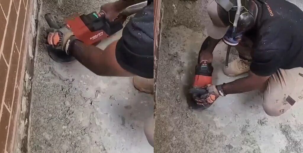 Hand Grinding 9 Rooftop Waterproofing Membrane Removal Sydney - Waterproof Membrane Removal Sydney