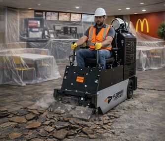 What Is The Fastest Way To Shot Blast Concrete? 3 Slate Flooring Removal Sydney Service Box 3