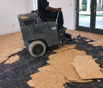Pendle Hill 61 Yellow Tongue Particle Board Flooring Removal Sydney - Service Box