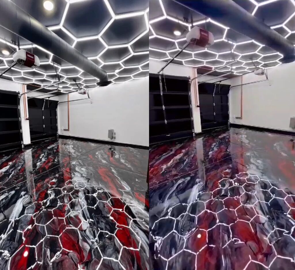 Metallic Epoxy Floor Garage Coatings Sydney - 27
