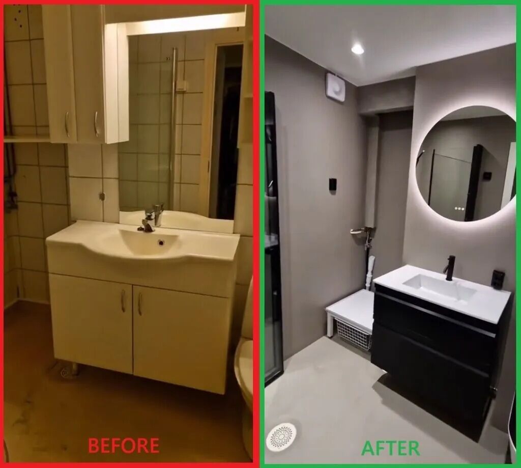 Microcement Services Sydney - Carpet Removal Sydney - BEFORE & AFTER