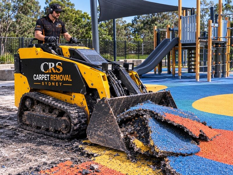 Eastern Suburbs 59 Wet Pour Rubber Flooring Removal Sydney - Service Box - Carpet Removal Sydney