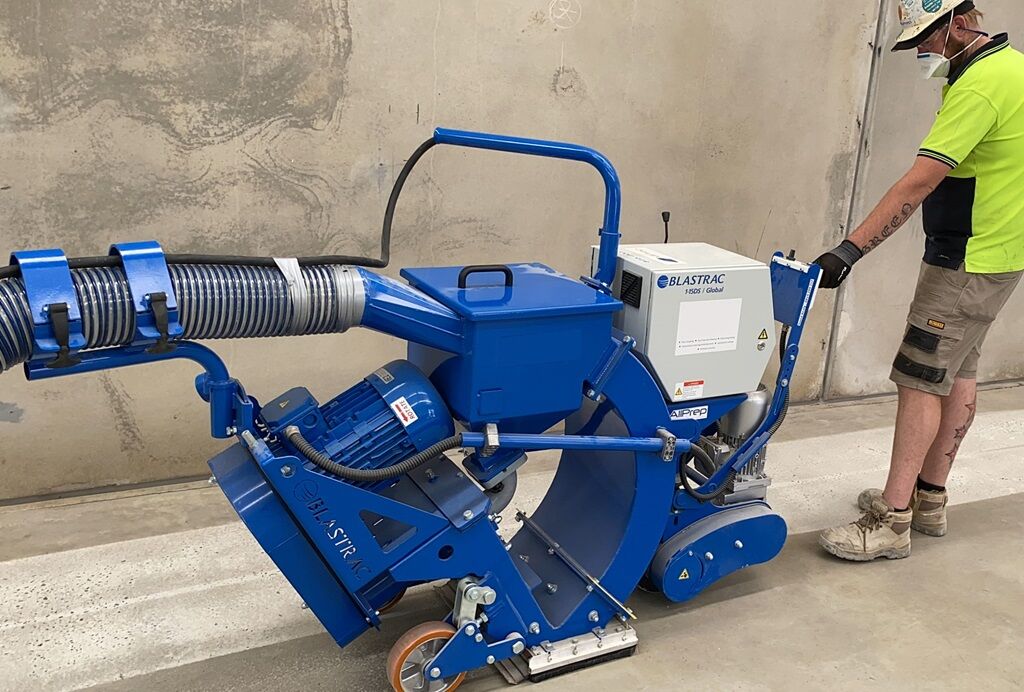 Shot Blasting Concrete - Concrete Shot Blasting 2